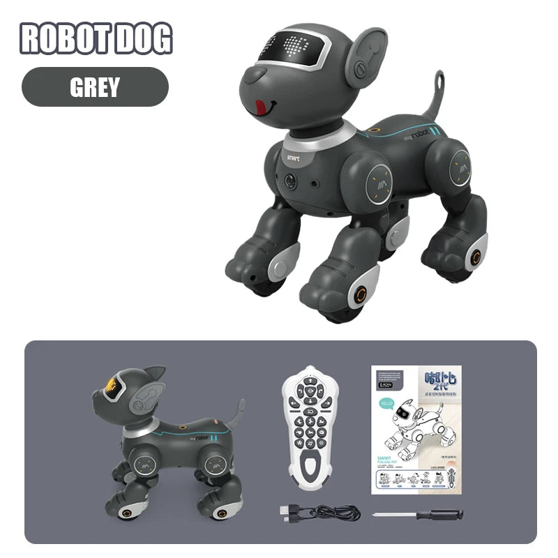 Smart Interactive Robot Dog Toy for Kids Aged 3+