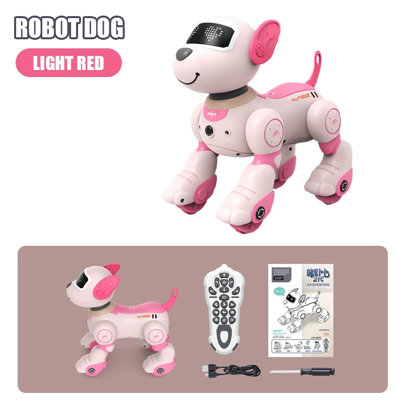 Smart Interactive Robot Dog Toy for Kids Aged 3+
