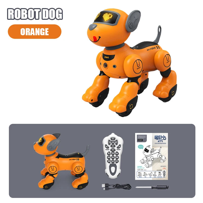 Smart Interactive Robot Dog Toy for Kids Aged 3+