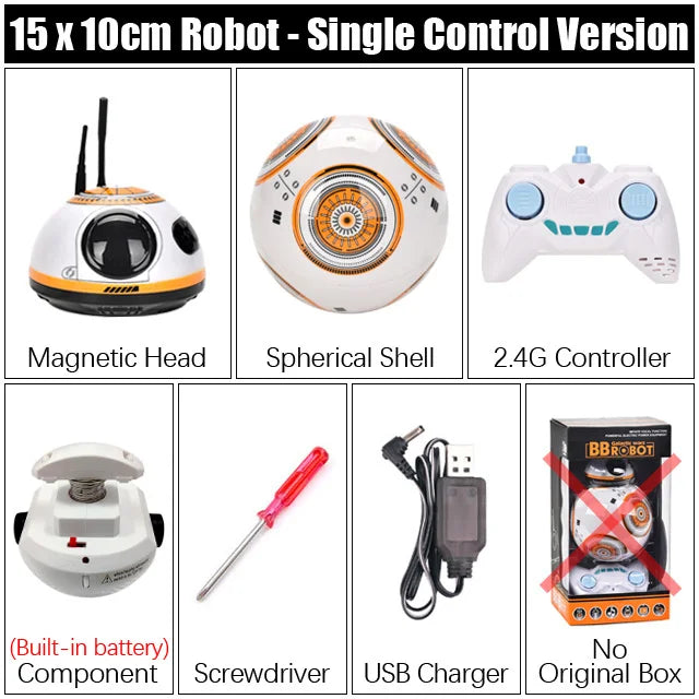 R2D2-Inspired Smart AI Robot Toy – Remote & Gesture Control Model