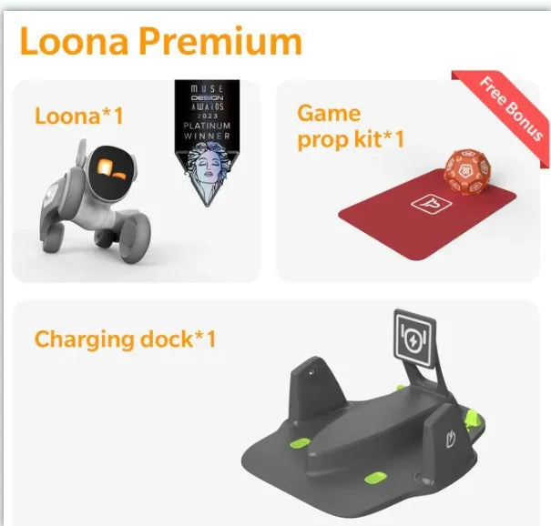 Loona Intelligent Pet Robot Dog – Emotional AI Interactive Companion