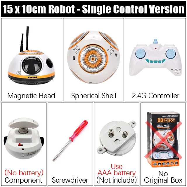 R2D2-Inspired Smart AI Robot Toy – Remote & Gesture Control Model