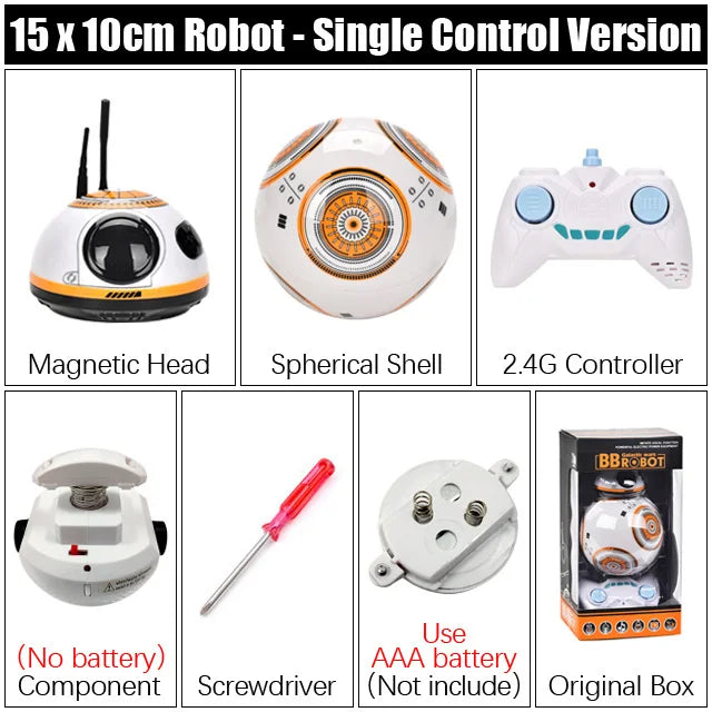 R2D2-Inspired Smart AI Robot Toy – Remote & Gesture Control Model