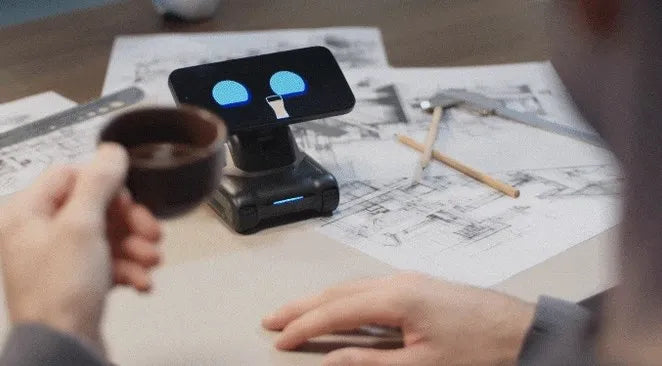 LOOI: Smart ChatGPT Phone Robot + Wireless Charger