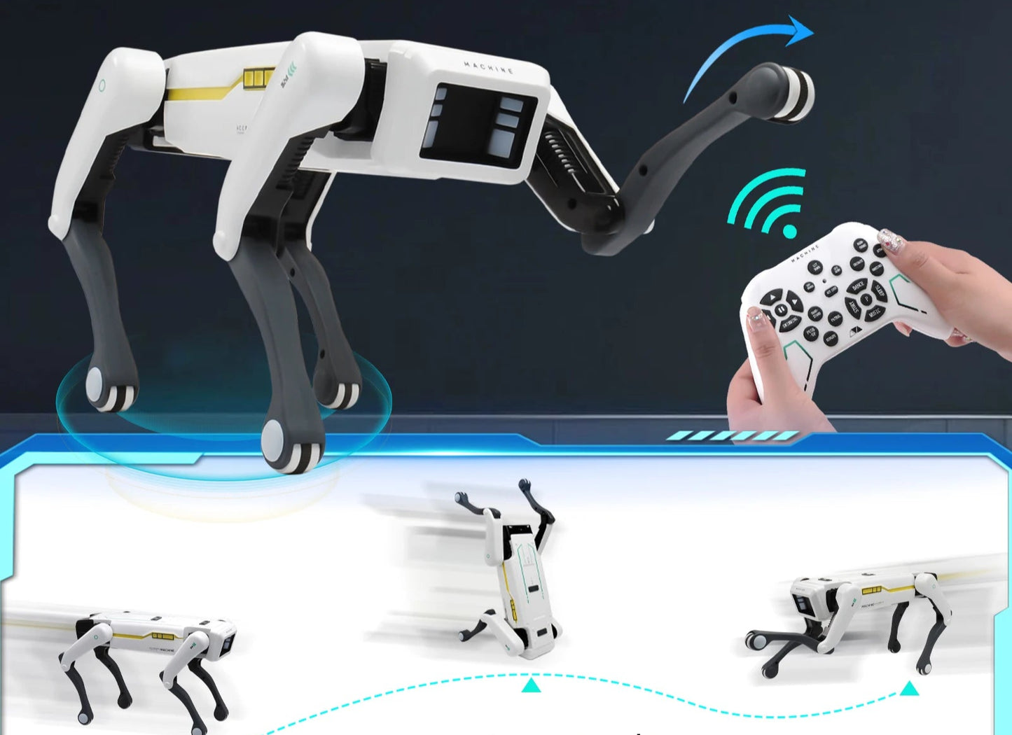 Educational robot dog toy gift for children