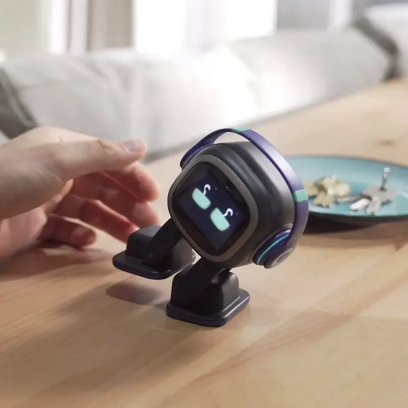 EMO AI robot voice activated communication toy with emotional responses