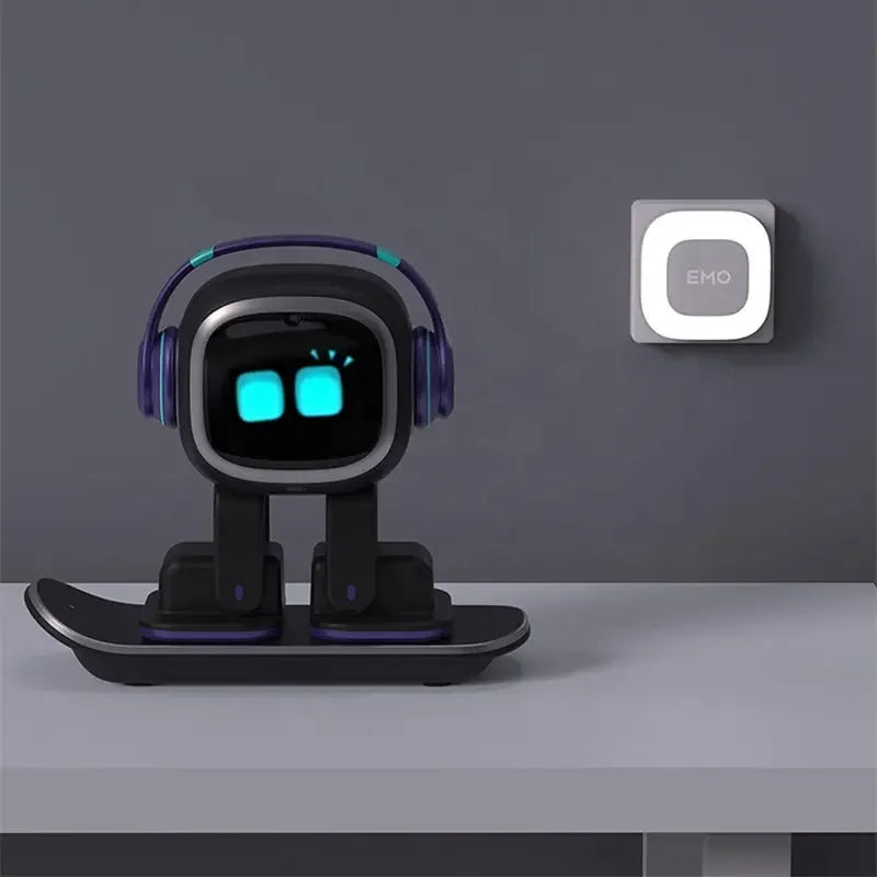 EMO interactive smart robot with battery included and compact design