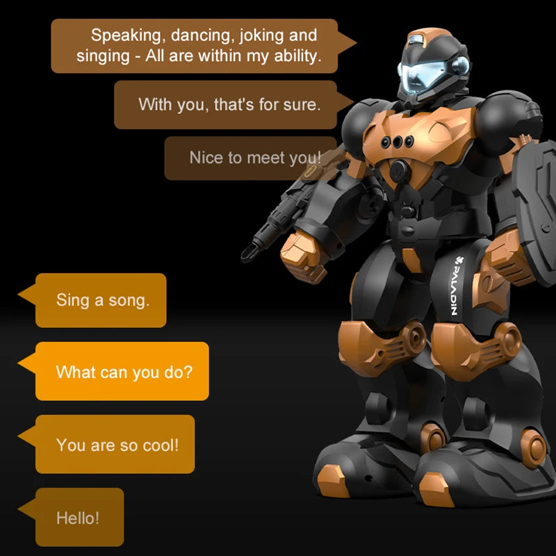 interactive ai robot for children stem play features