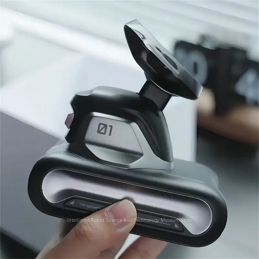 LOOI desktop robot with gesture control and wireless phone charging