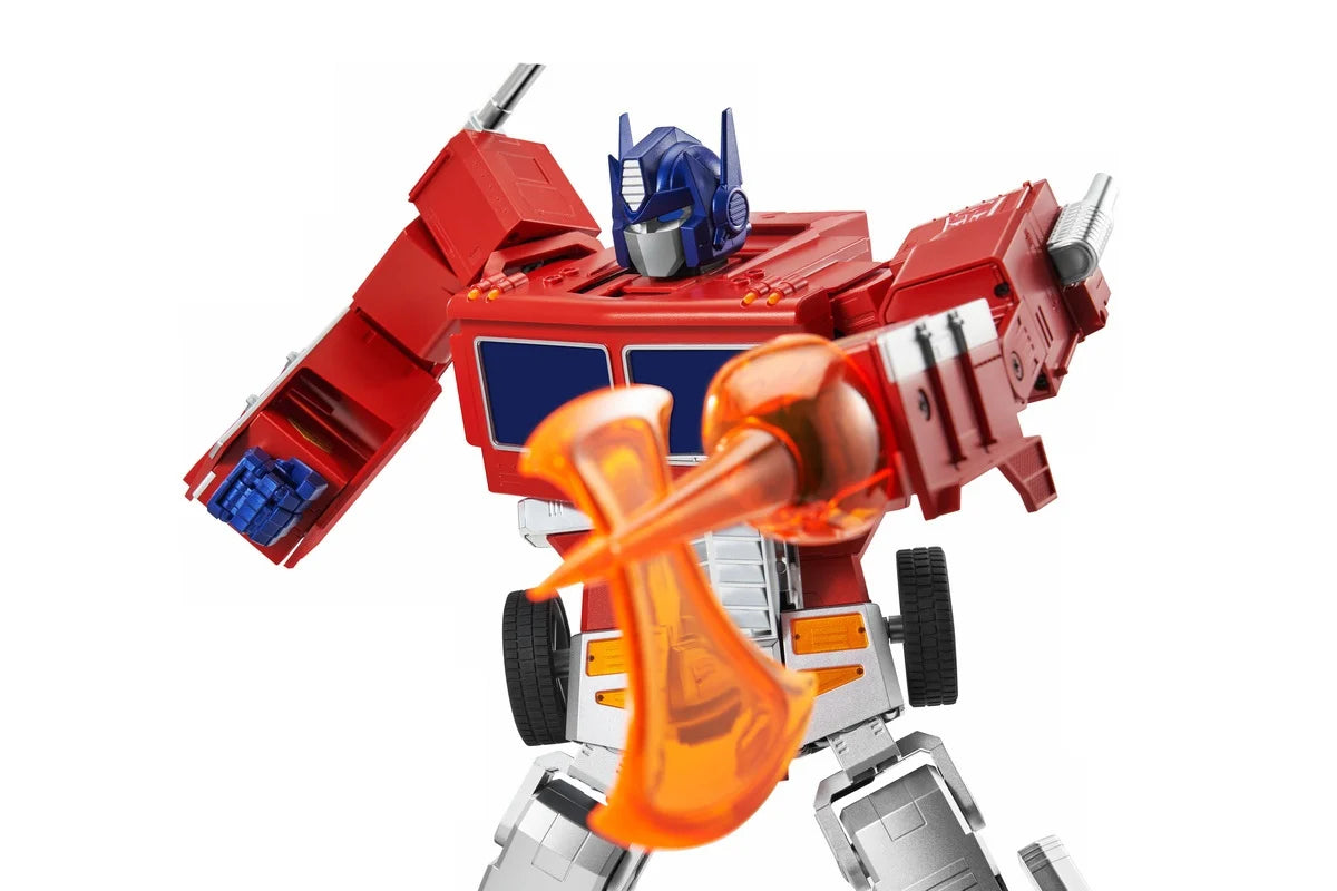Elite Edition Optimus Prime Transformers AI robot with voice-activated commands.