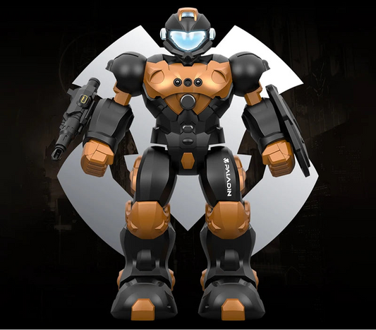 Programmable voice-controlled AI robot toy for children, STEM education, autism support, remote commands, and music interaction