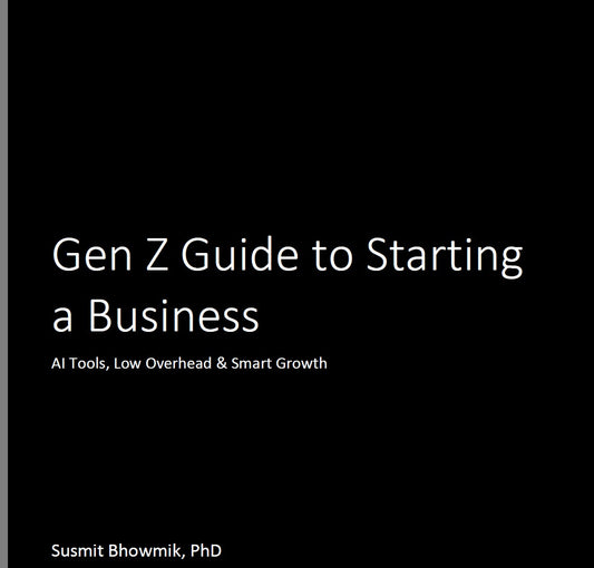 Gen Z Guide to Starting a Business: AI Tools, Low Overhead Cost