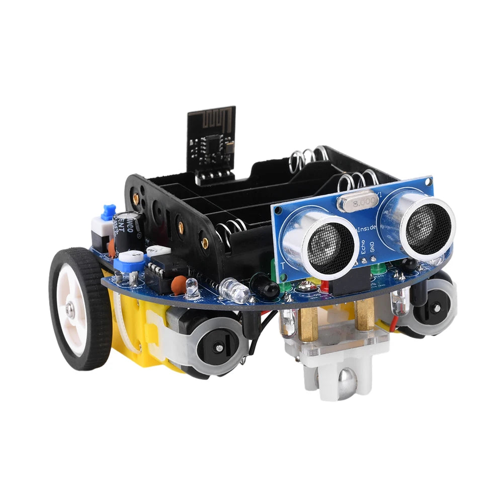 AI Robot DIY Kit with Machine Vision & Ultrasonic Obstacle Avoidance - Line follower