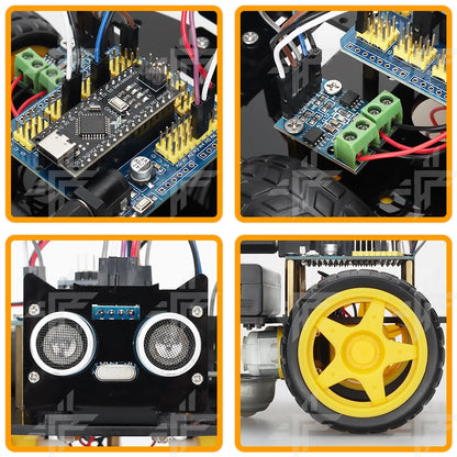 Complete Arduino robotics kit for beginners and hobbyists