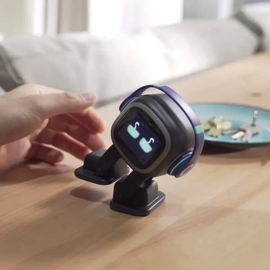 EMO AI robot voice activated communication toy with emotional responses