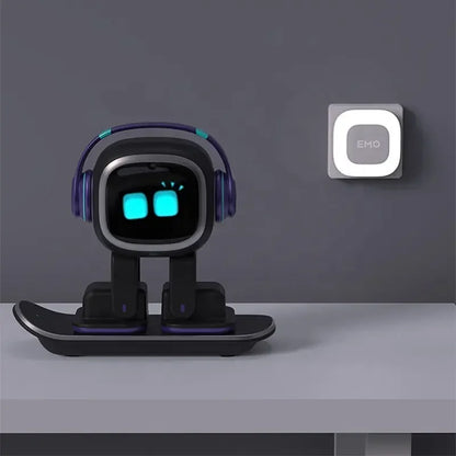 EMO interactive smart robot with battery included and compact design