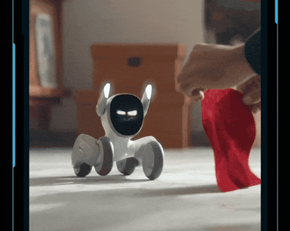 Emotional AI robot pet Loona interactive toy companion for all ages