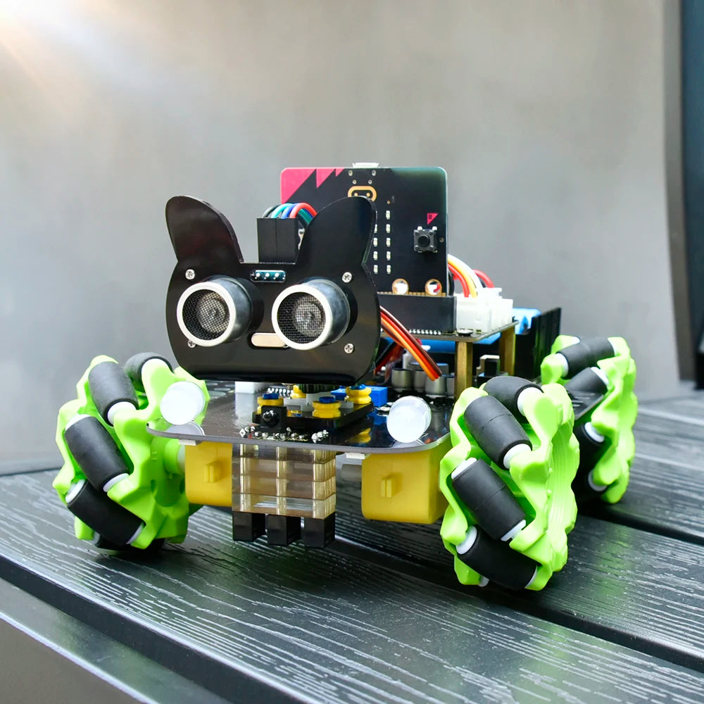 Keyestudio 4WD Mecanum wheels robot car education kit for hands-on STEM projects
