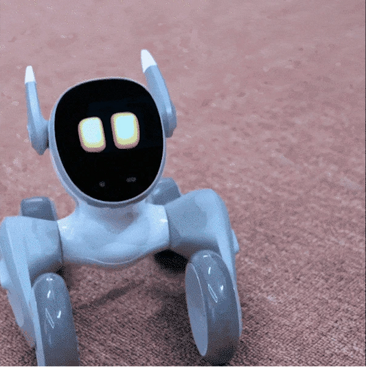 Loona intelligent pet robot dog with AI emotional responses and interactive features