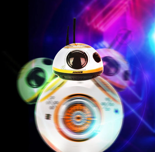 R2D2-style smart robot toy with gesture and remote control
