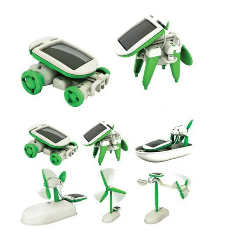 Renewable energy solar robot kit for science education

