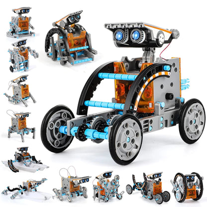 Hands-on STEM toy teaching engineering and basic AI concepts