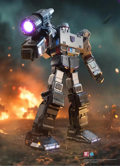Transformers Megatron auto-convert smart robot with AI voice control
