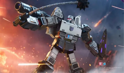 Transformers Megatron robot with vehicle conversion and AI functionalities