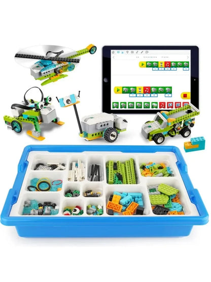 WeDo 2.0 Core Set robotics STEAM kit compatible with 45300 building blocks
